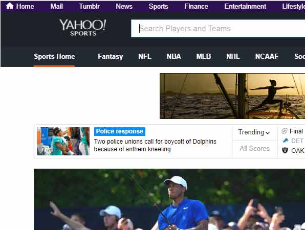 yahoo sports